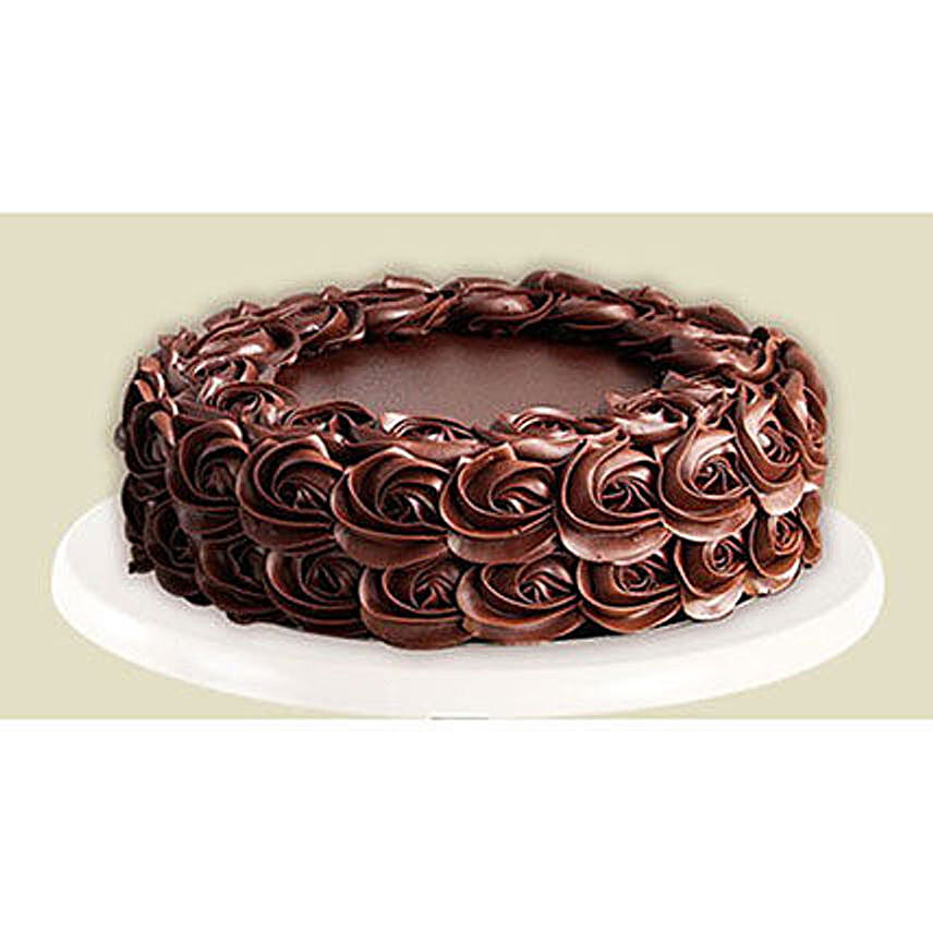 Rosette chocolate cake