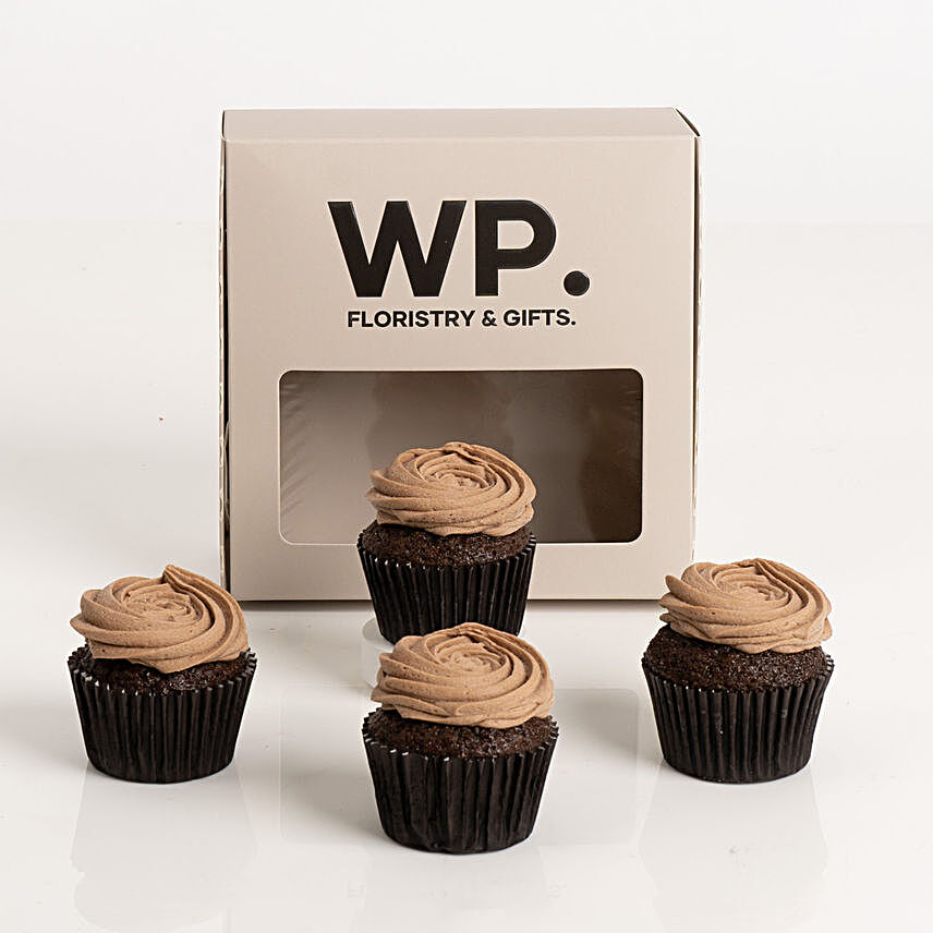 Rich Chocolate Cupcakes:Fathers Day Gifts to New Zealand