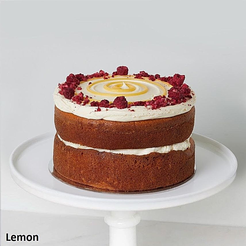 Tangy 2 Layer Lemon Cake:Christmas Cakes in New Zealand