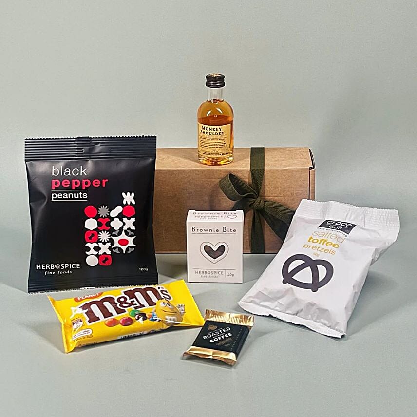 Whisky N Treats Gift Box