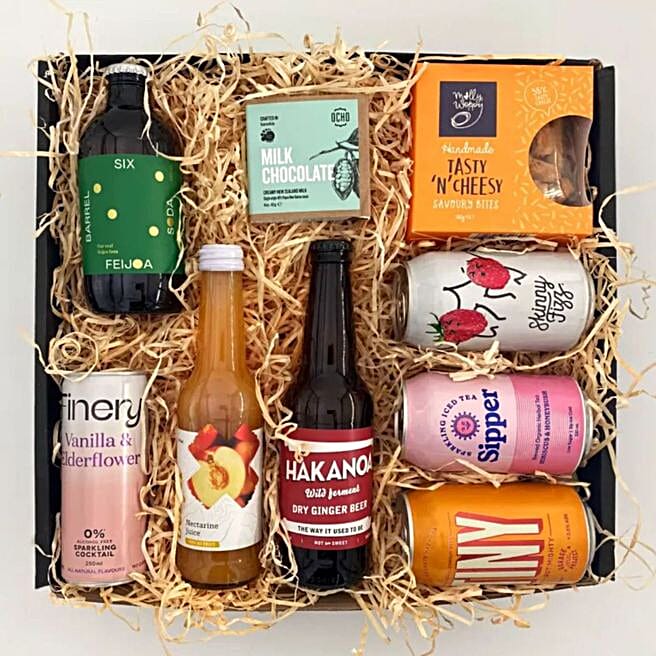 Sending Good Vibes Non Alcoholic Gift Box newzealand Gift Sending Good Vibes Non Alcoholic
