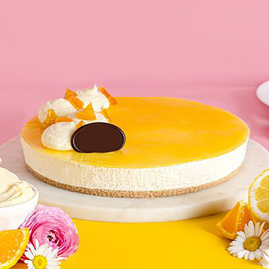 Tangy Lemon Cheesecake