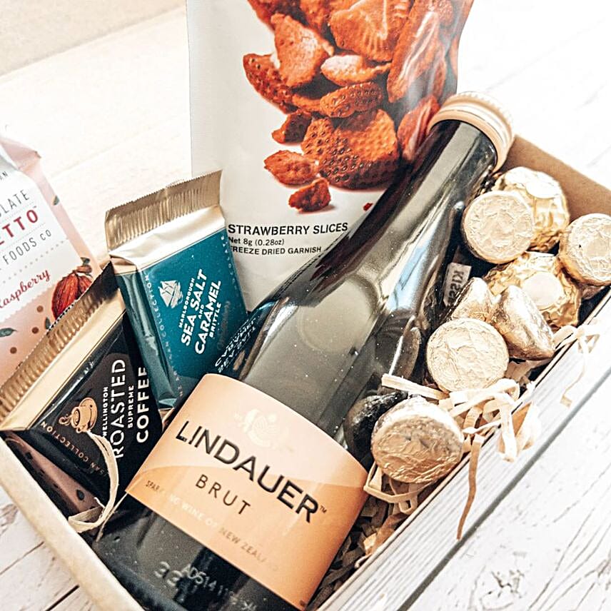 Wine & Treats Gift Box