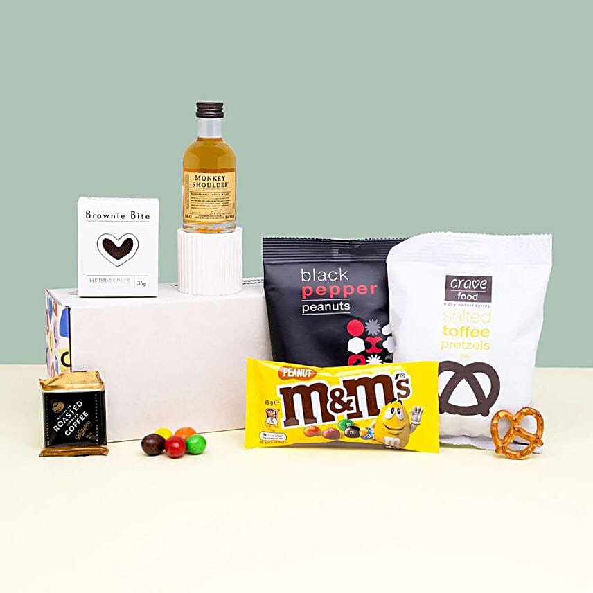 Whisky N Treats Gift Box