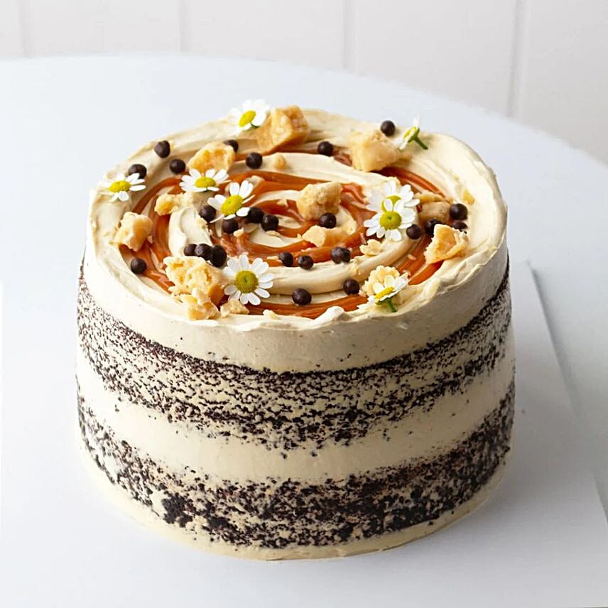 Caramel Infused Chocolate Cake