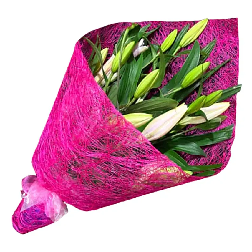 Fragrant Oriental Lilies Bouquet