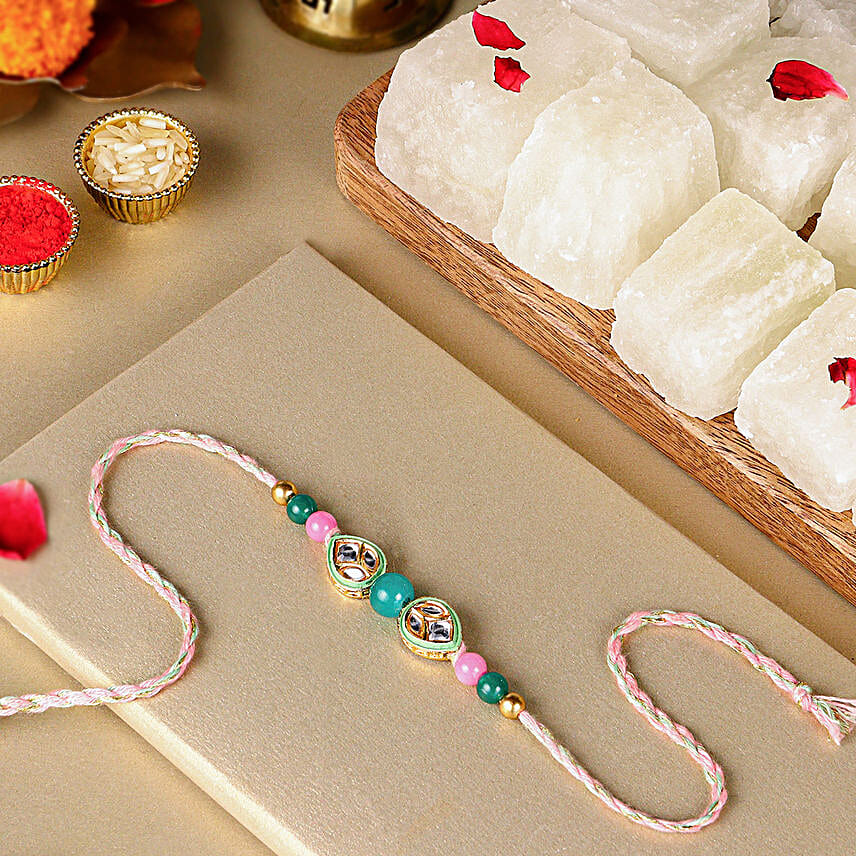 Opulent Kundan Rakhiii