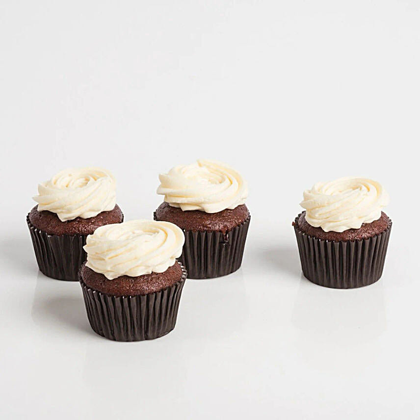Petal Red Velvet Cupcakes
