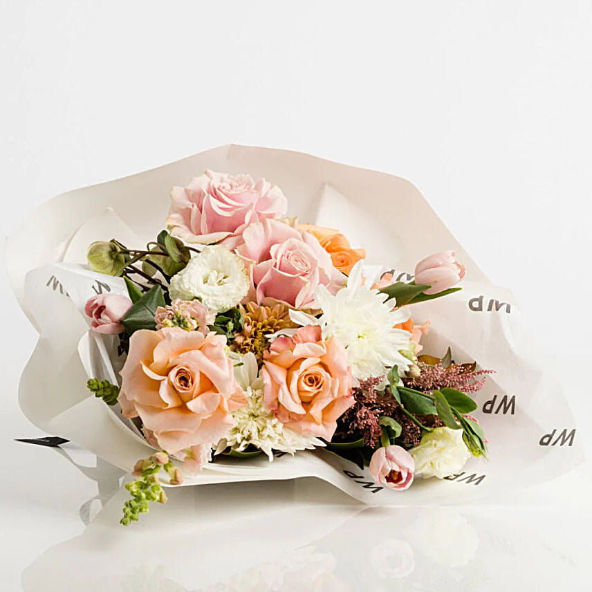 Pretty n Peach Bouquet