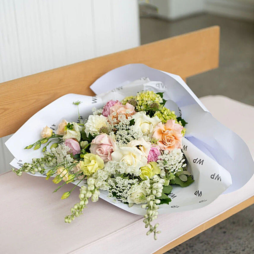 Pretty n Peach Bouquet