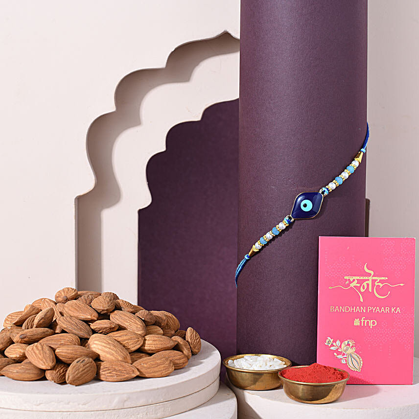 Sneh Spiritual Evil Eye Rakhi N Nutty Almonds