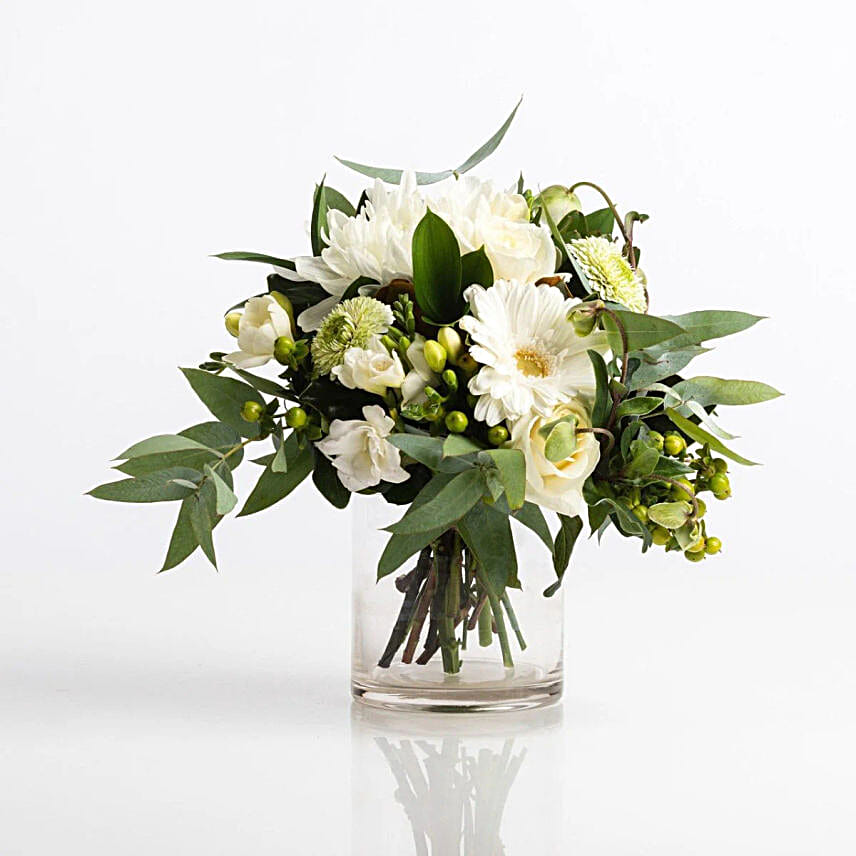 White Cottage Posys