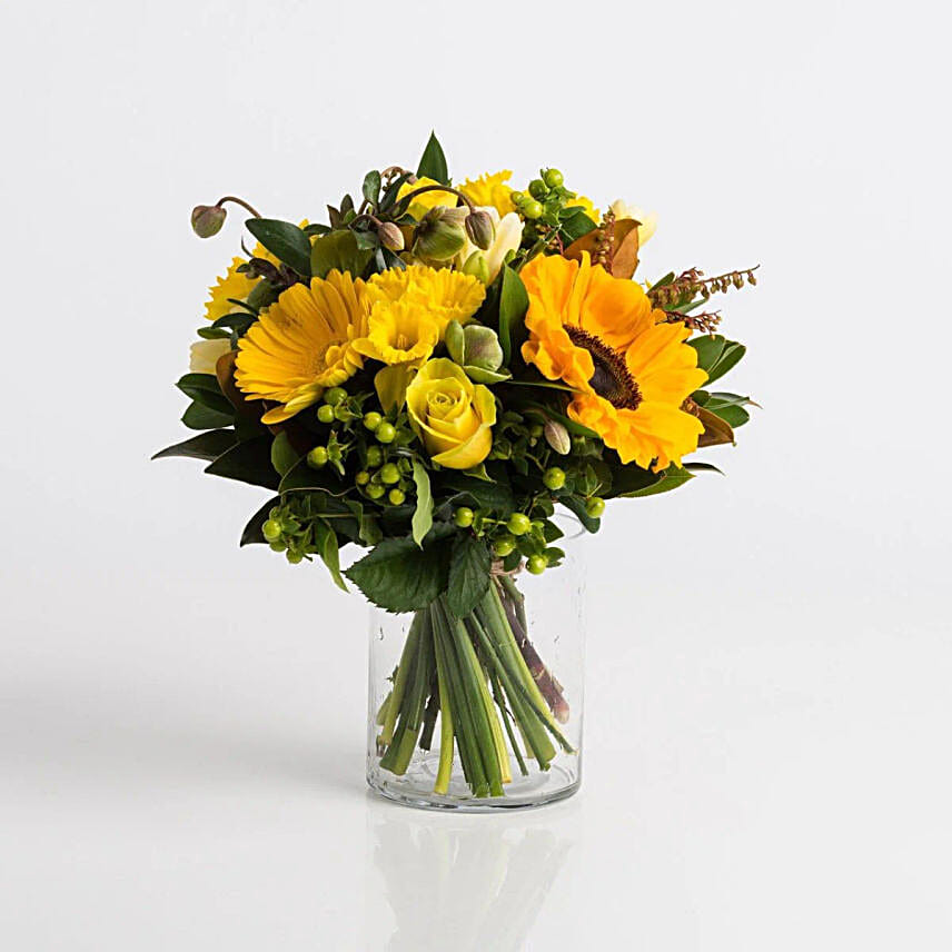 Yellow Spring Posys