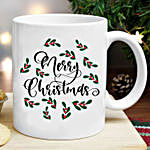 Pretty Merry Christmas Mug