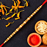 Traditional Pearl And Mauli Rakhi
