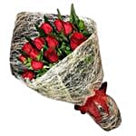 Romantic Red Roses Bouquet