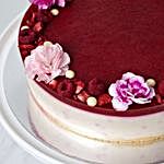 Raspberry And Chocolate Cheesecake