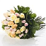 Pretty Pastel Rose Trio Bouquet