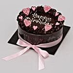 Delicate Hearts Birthday Cake