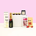 Champagne N Treats Gift Box