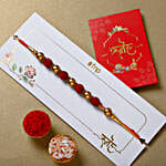 Earthly Blessings Rudraksha Rakhi & Lindt Surprise