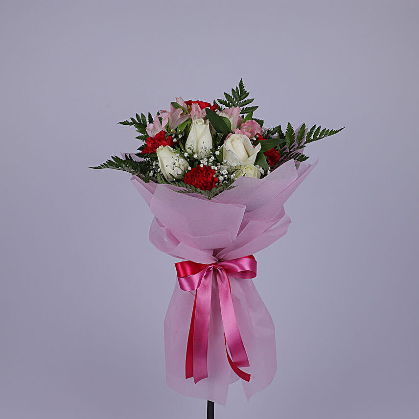 Refreshing Flower Bouquet:Send Gift to Salalah