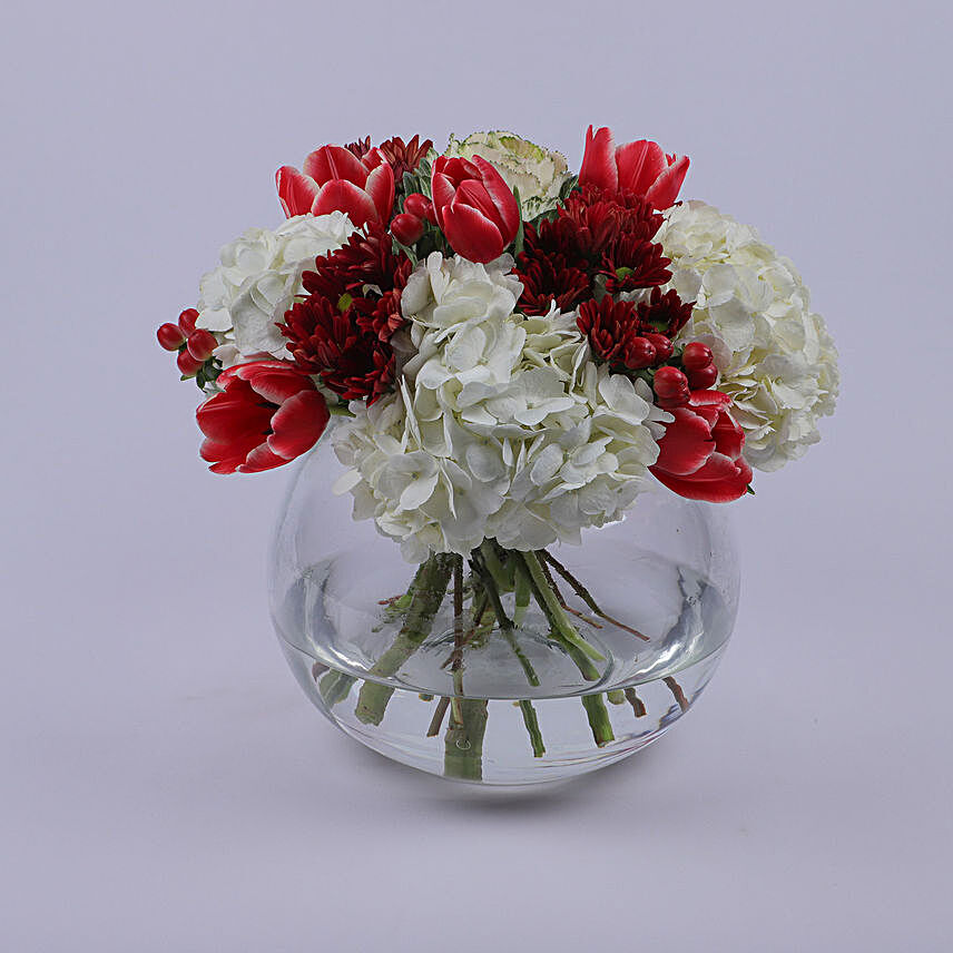 Floral Bowl Of Eternal Love:Thank You Gift Delivery in Oman