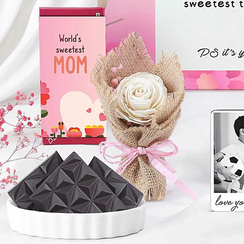Blissful Treats N Bloom Mothers Day Hamper