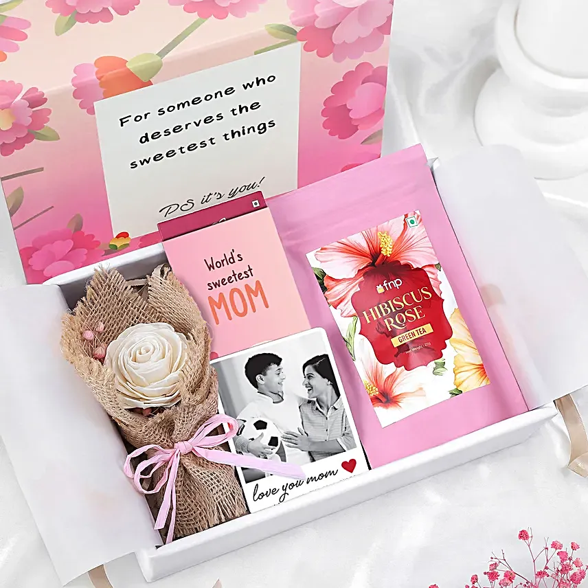 Blissful Treats N Bloom Mothers Day Hamper