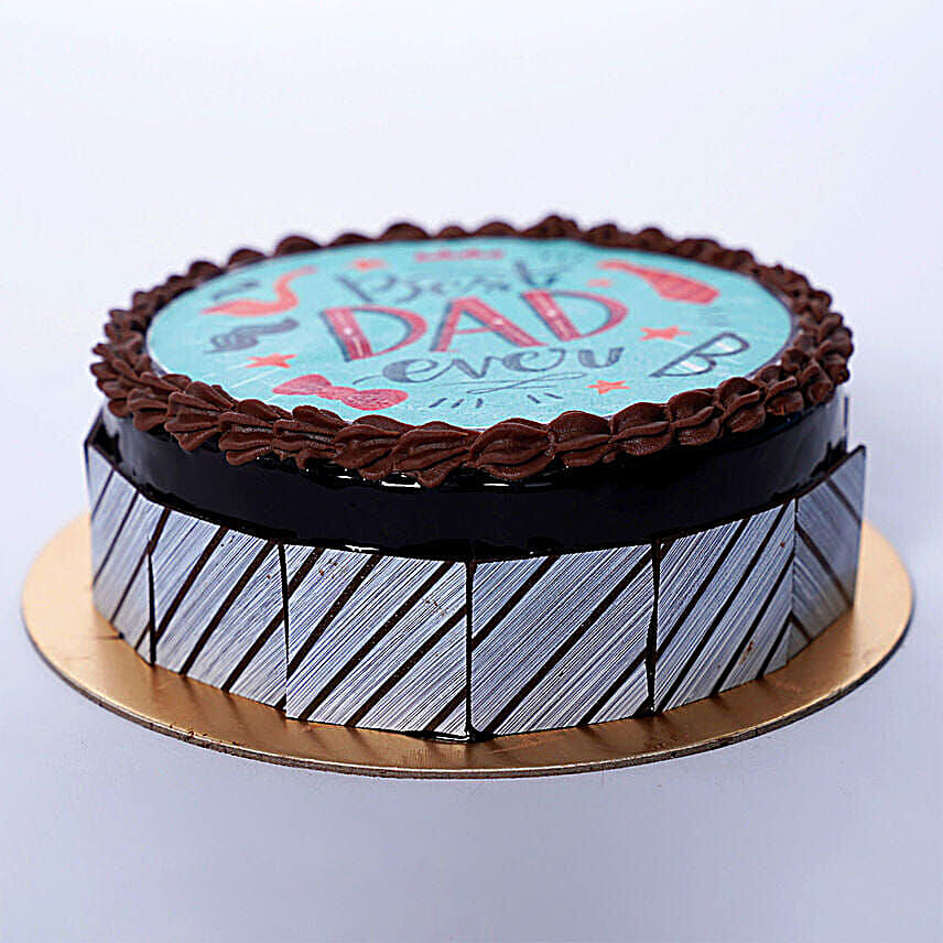 Best Dad Ever Special Chocolate Cake