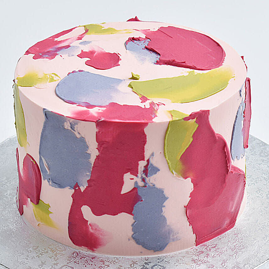 Color Ful Squidge Cake