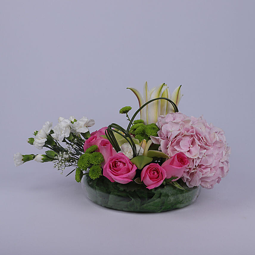 Colorful Greetings Of Flowers
