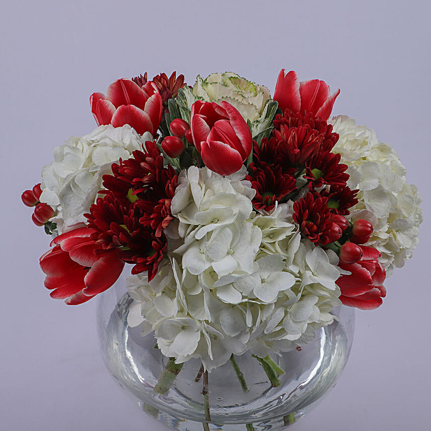 Floral Bowl Of Eternal Love