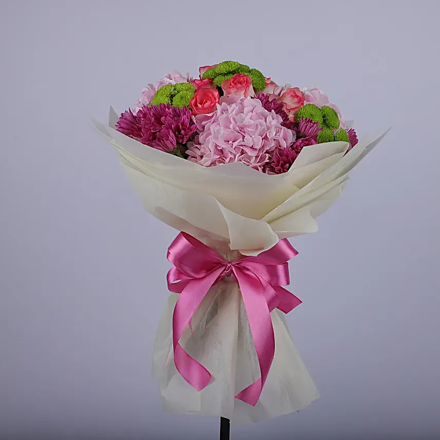 Floral Wish Of Heartfelt Love