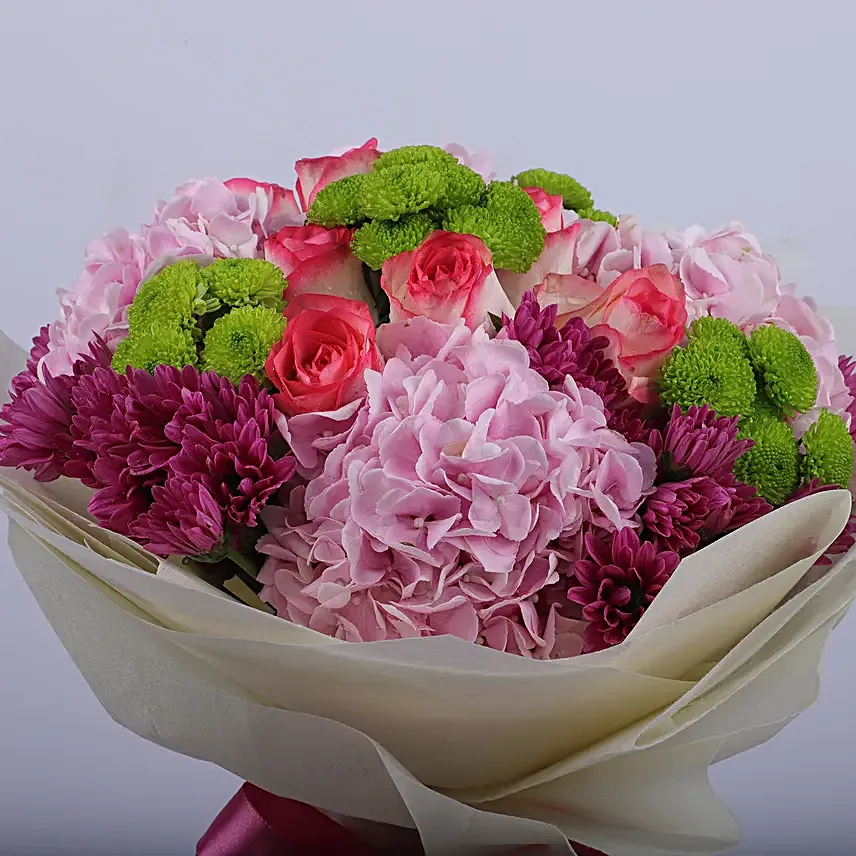 Floral Wish Of Heartfelt Love