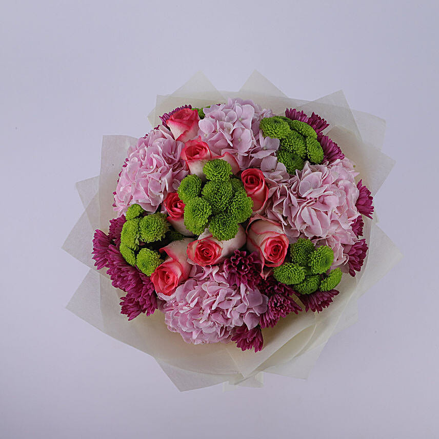 Floral Wish Of Heartfelt Love