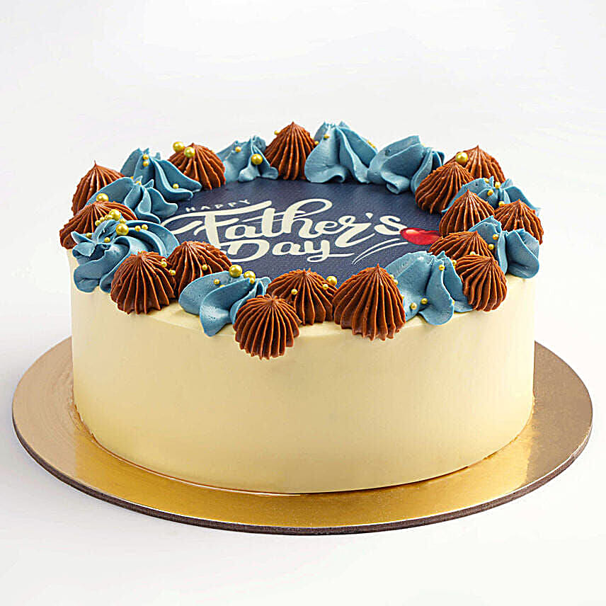 Happy Fathers Day Red Velvet Cake