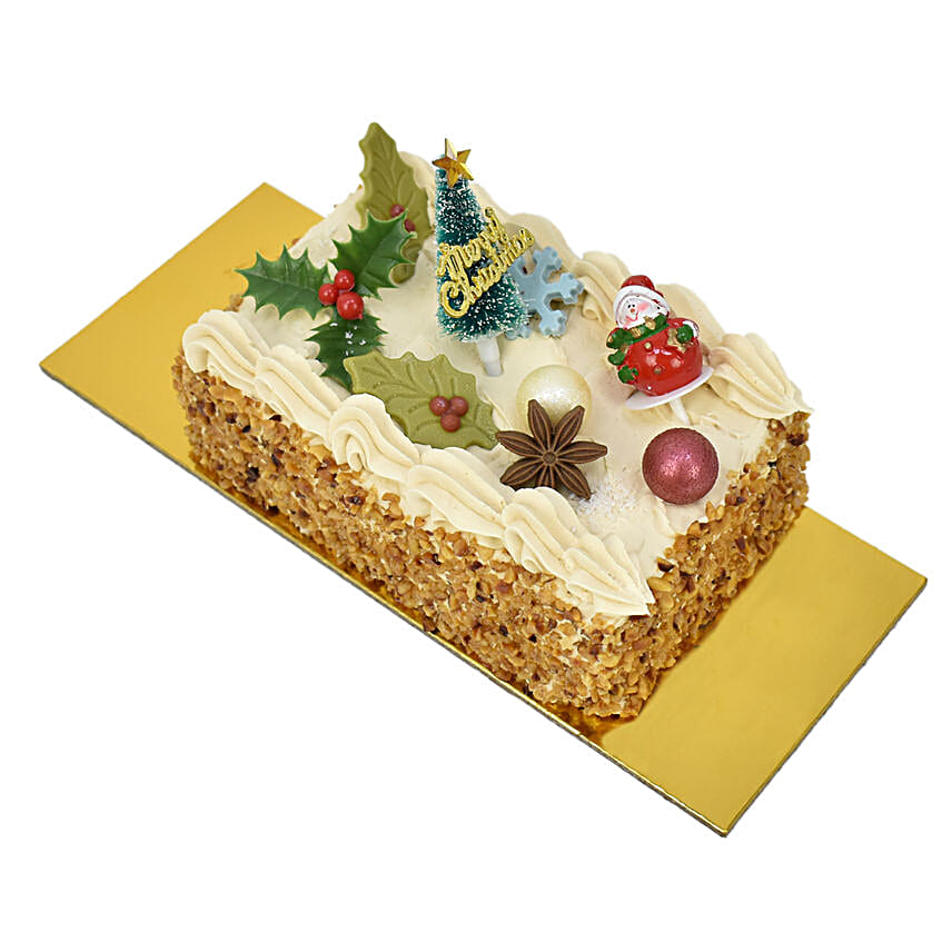 Log Cake Hazelnut 4 Portion
