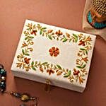 Beautifully Embellished Jewellery Box
