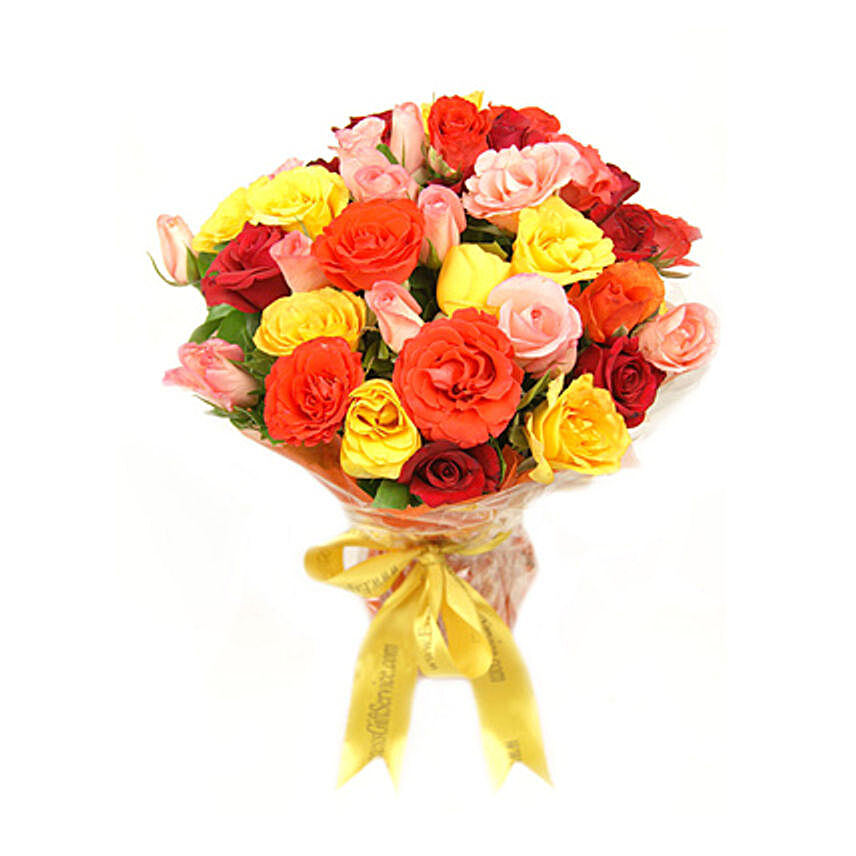 Sunset Roses Bouquet:Gift Delivery in Pakistan