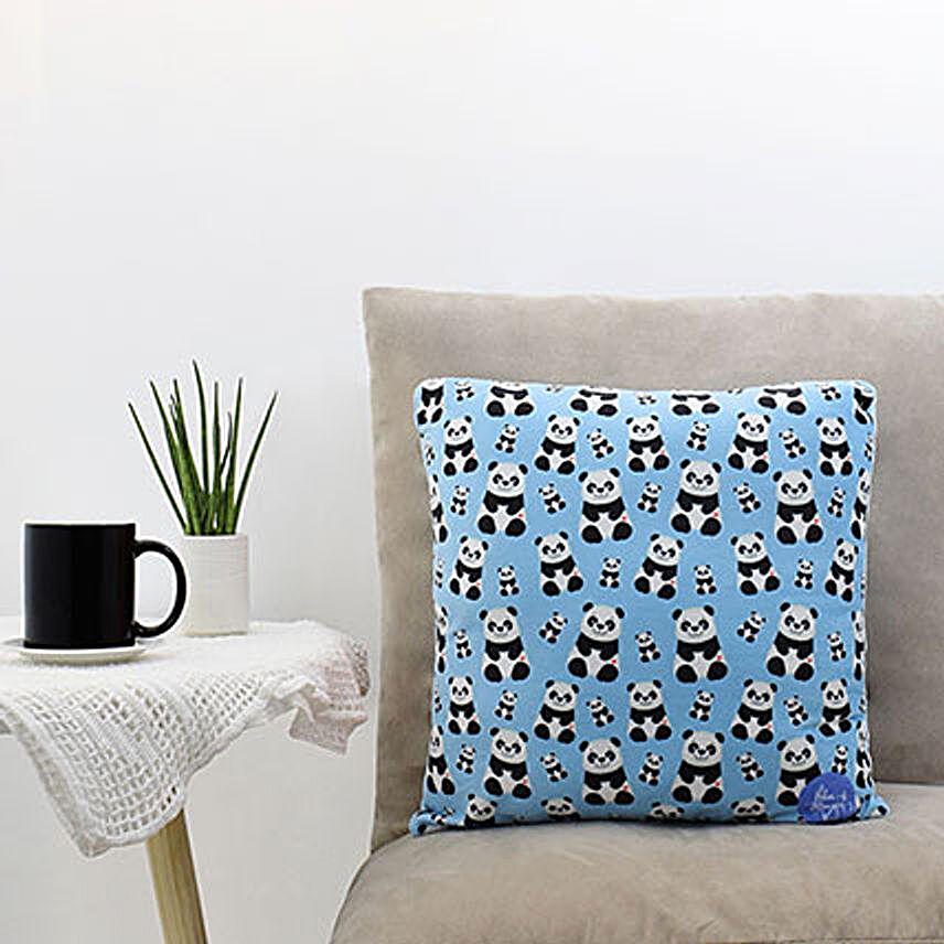 Baby Panda Printed Cushion:Gift Delivery in Manila
