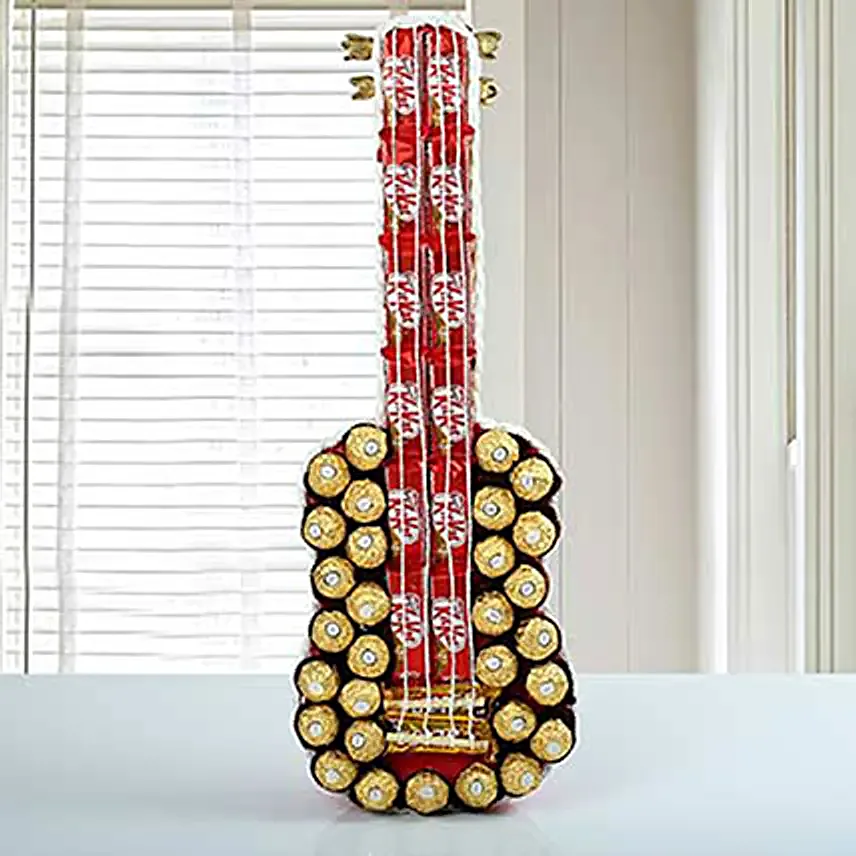 Guitar Of Chocolates