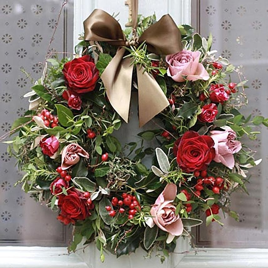 Special Christmas Wreath:Send Christmas Gifts to Philippines