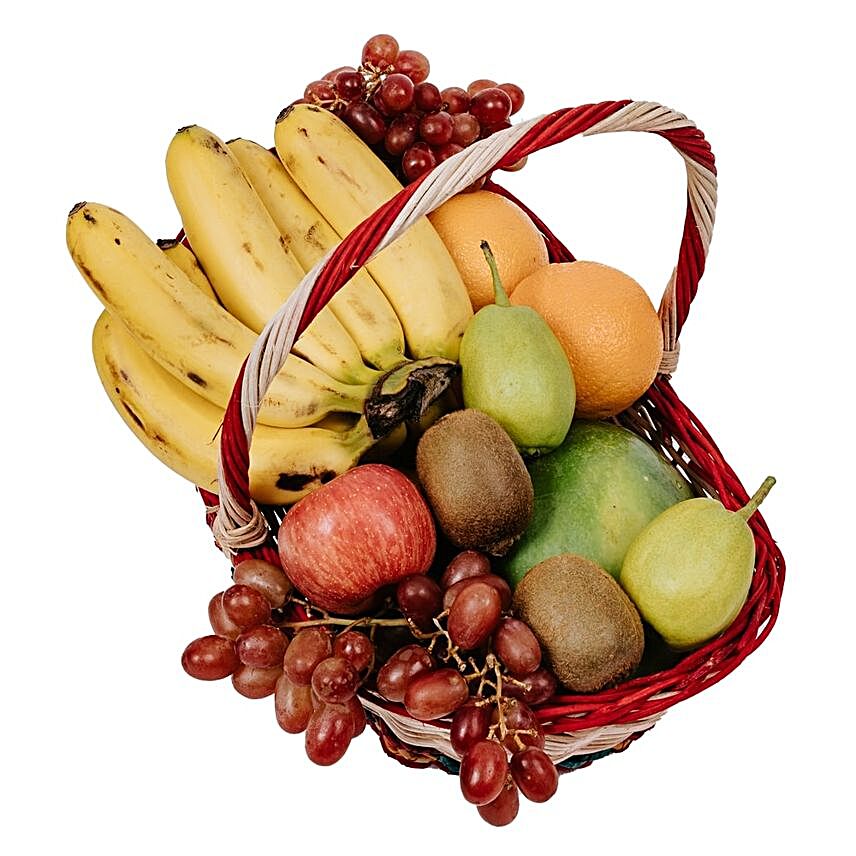 Healthy Mixed Fruits Big Basket:Fruit Baskets to Philippines