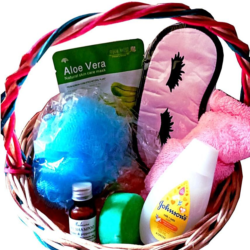 Luxurious Spa Basket For Mom:Newborn Baby Gifts to Philippines