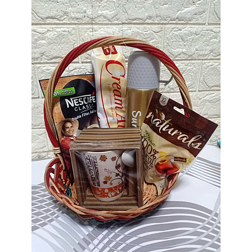 Coffee Gourmet Basket:Bhai Dooj Gifts in Philippines