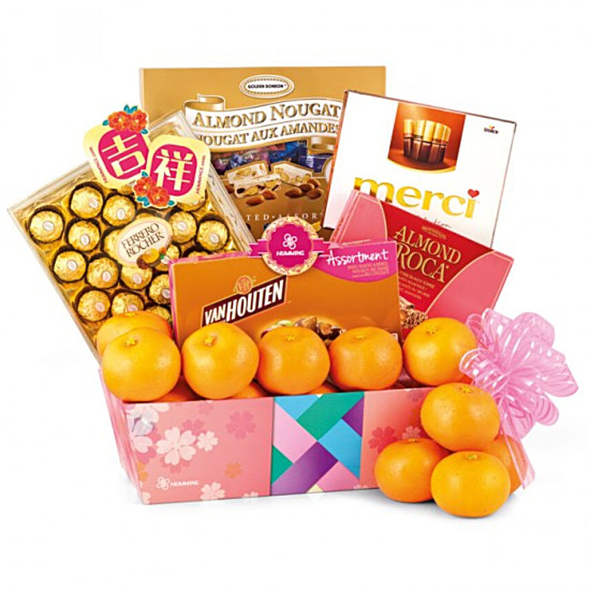 Sweet And Healthy Treats Gift Basket