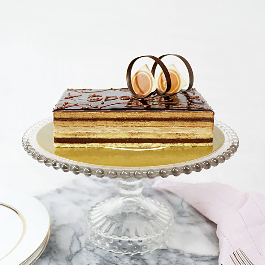Delicious Opera Cake:Send New Year Gifts to Philippines