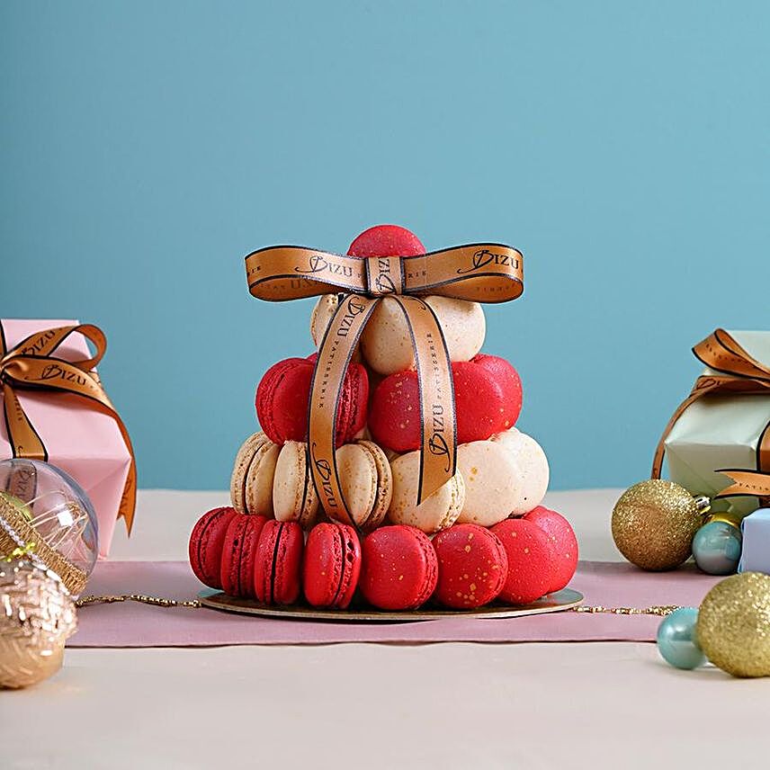 Macaron Tower:Send Kiss Day Gifts to Philippines
