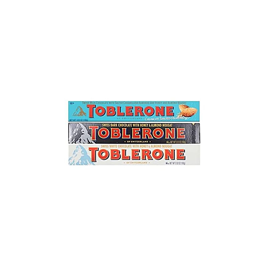 Toblerone Assorted Chocolates 3 Pcs:just-because